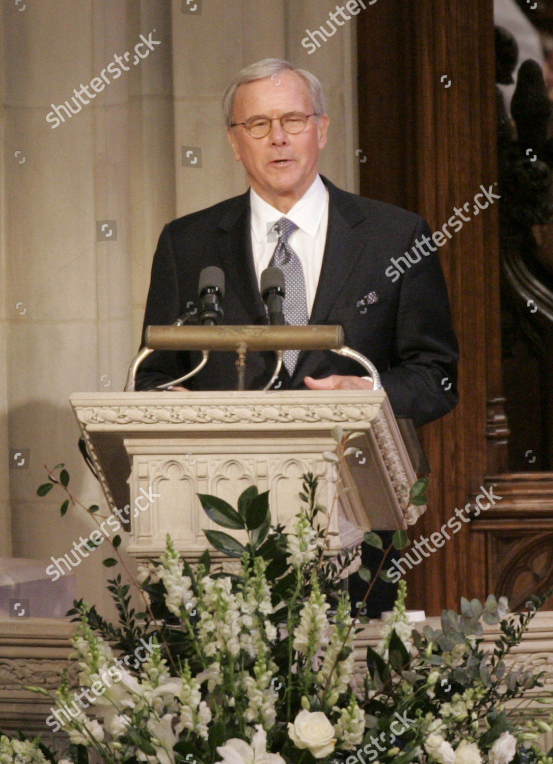 Tom Brokaw Eulogizes Former President Gerald Editorial Stock Photo - Stock  Image | Shutterstock