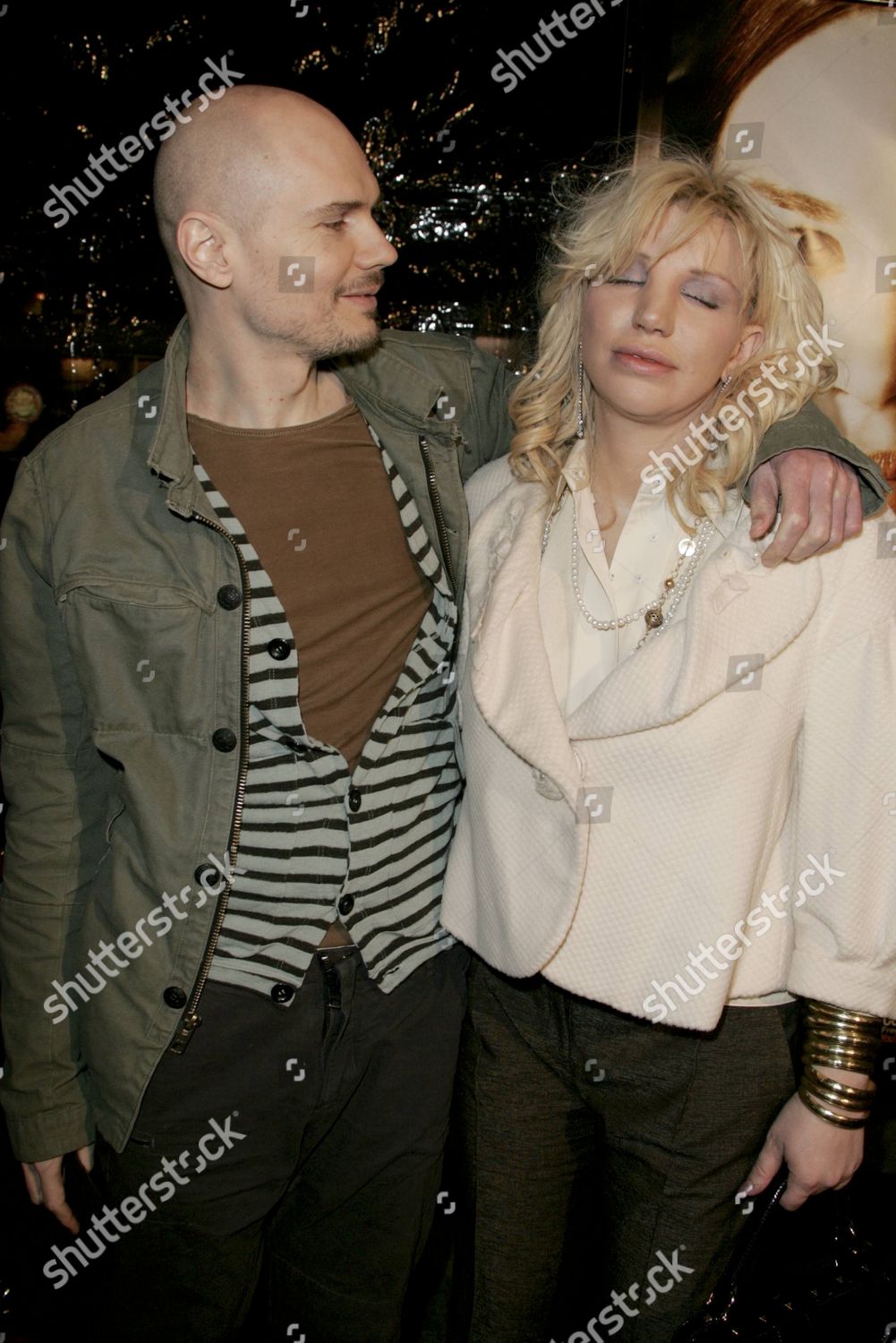 Billy Corgan Courtney Love Editorial Stock Photo - Stock Image ...