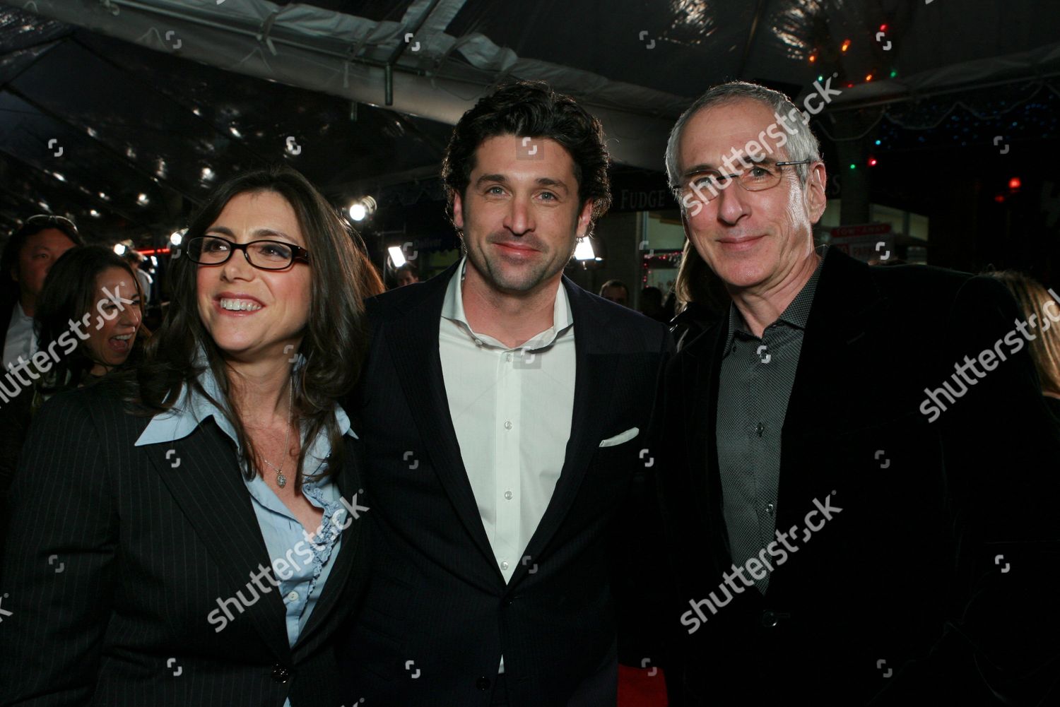 Producer Stacey Sher Patrick Dempsey Producer Editorial Stock Photo ...