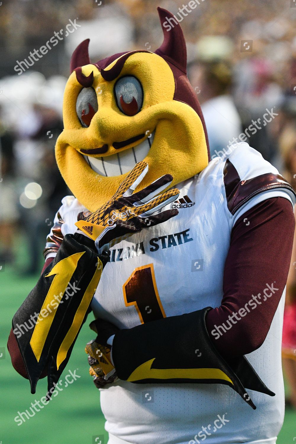 Arizona State Sundevil Mascot Sparky Roams Editorial Stock Photo ...