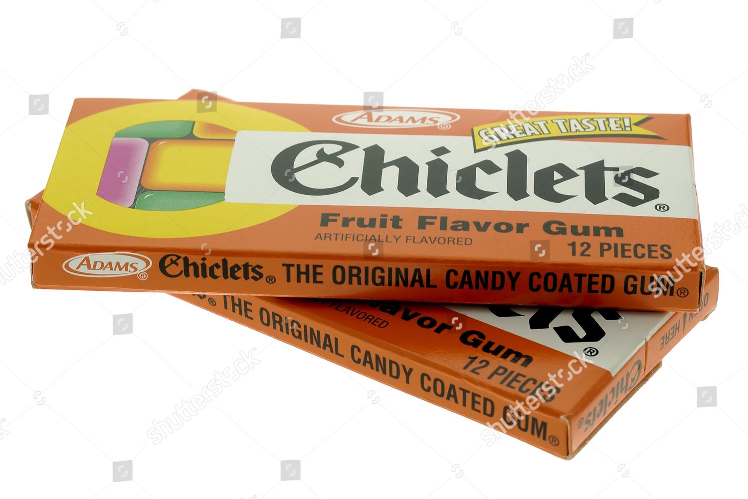 Fruit Flavored Chiclets Gum Editorial Stock Photo - Stock Image ...