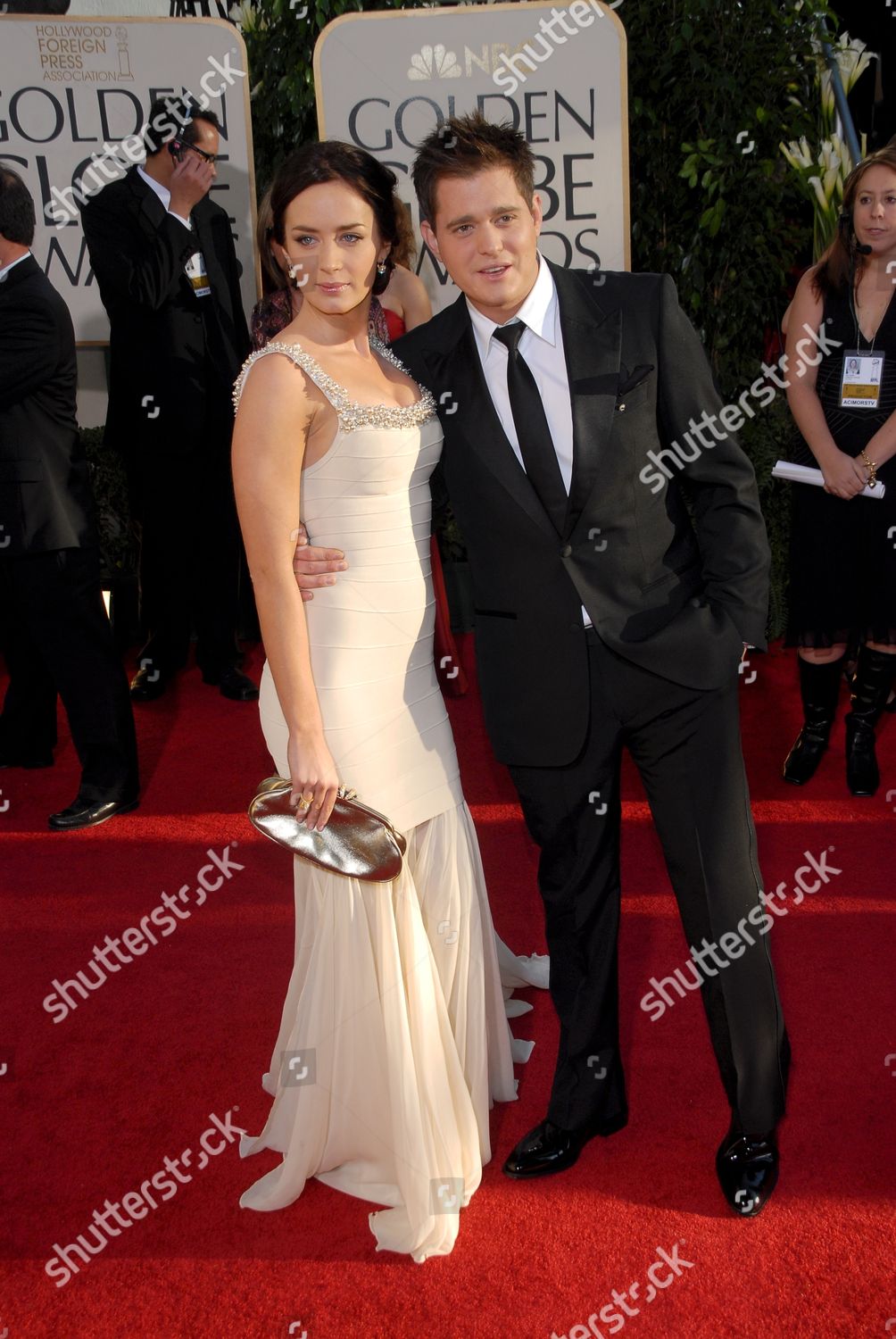 Emily Blunt Michael Buble Editorial Stock Photo - Stock Image ...