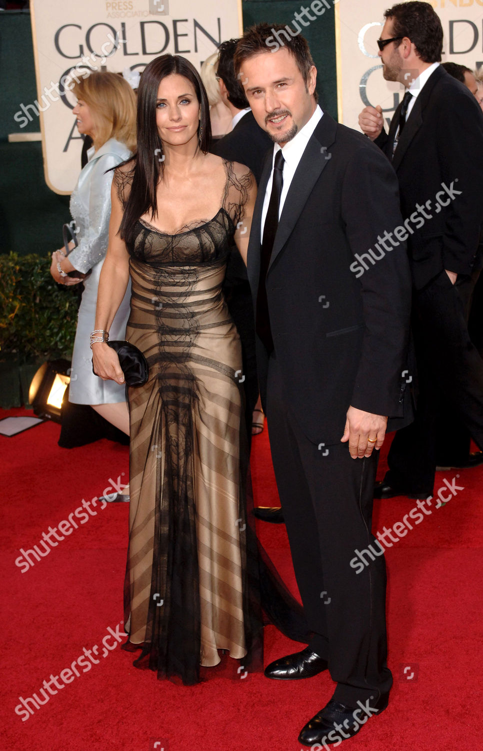 Courteney Cox Husband David Arquette Editorial Stock Photo - Stock