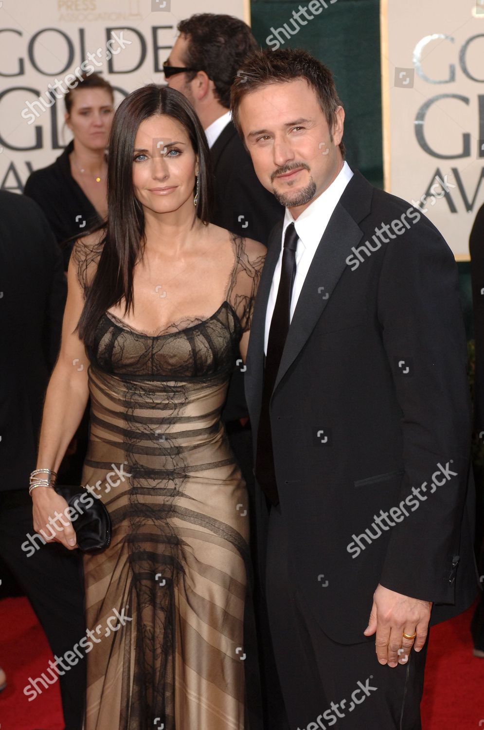 Courteney Cox Husband David Arquette Editorial Stock Photo - Stock