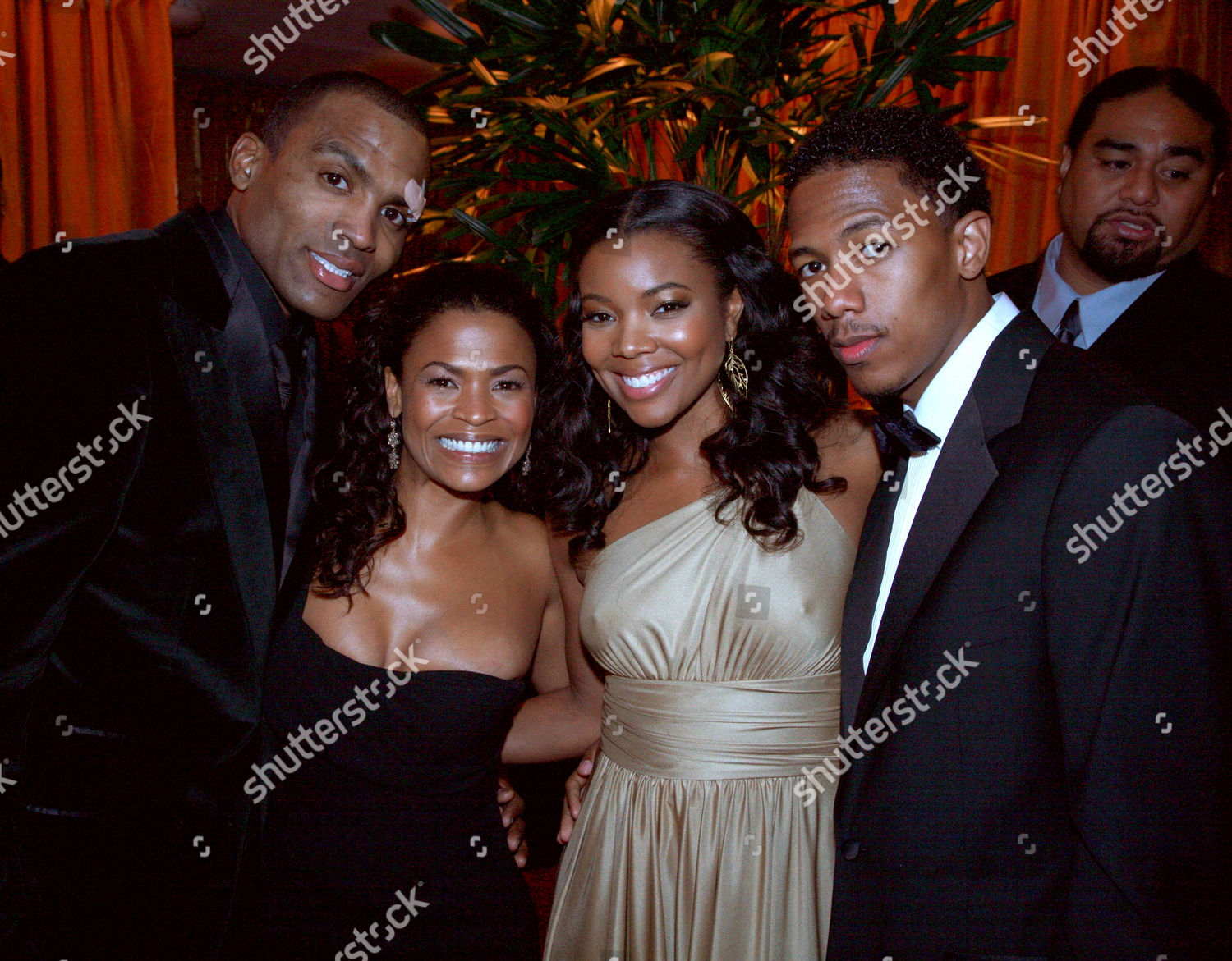 Massai Z Dorsey Nia Long Gabrielle Editorial Stock Photo - Stock Image