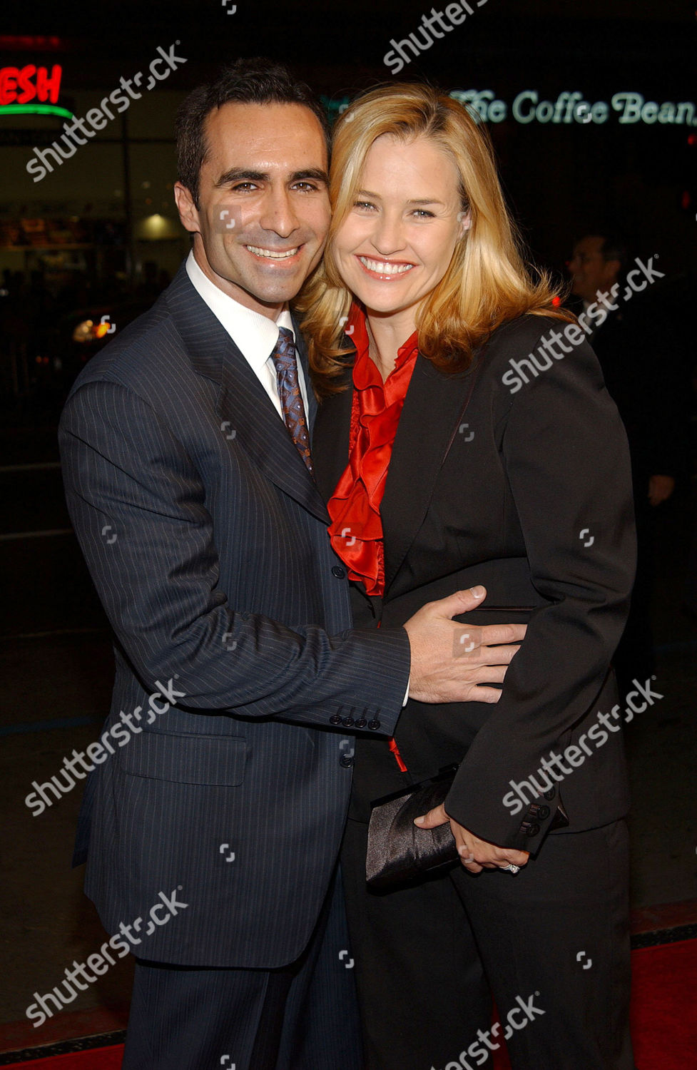 Nestor Carbonell Wife Shannon Kenny Editorial Stock Photo - Stock Image ...