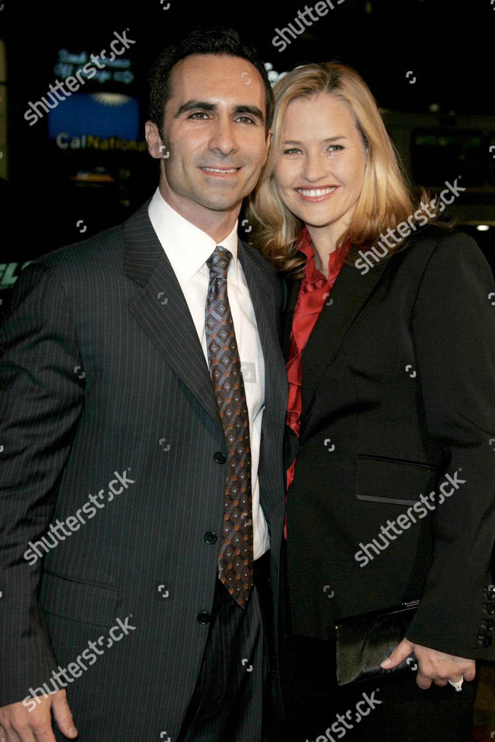 Nestor Carbonell Wife Shannon Kenny Editorial Stock Photo - Stock Image ...