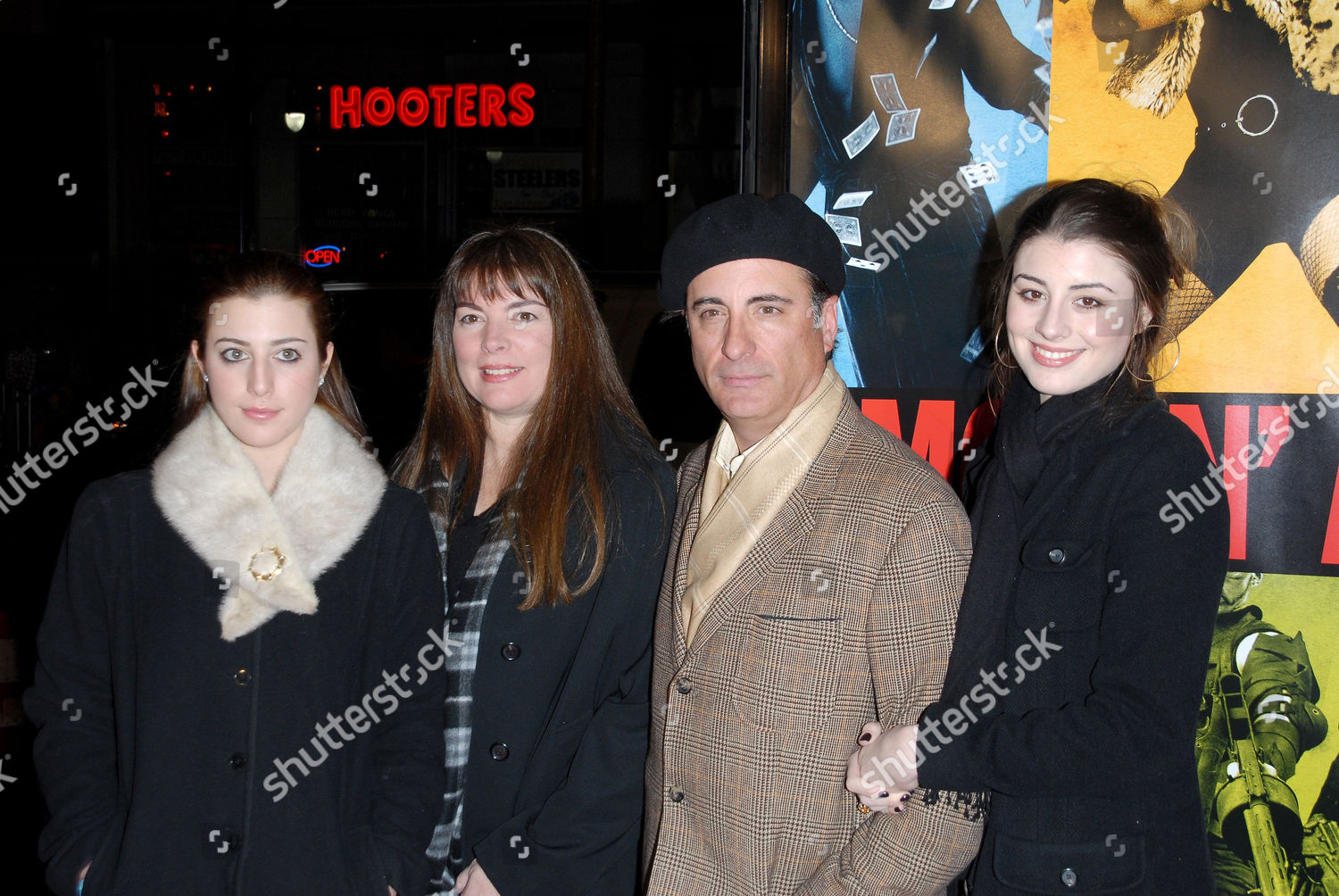 Andy Garcia Wife Marivi Lorido Daughters Editorial Stock Photo Stock