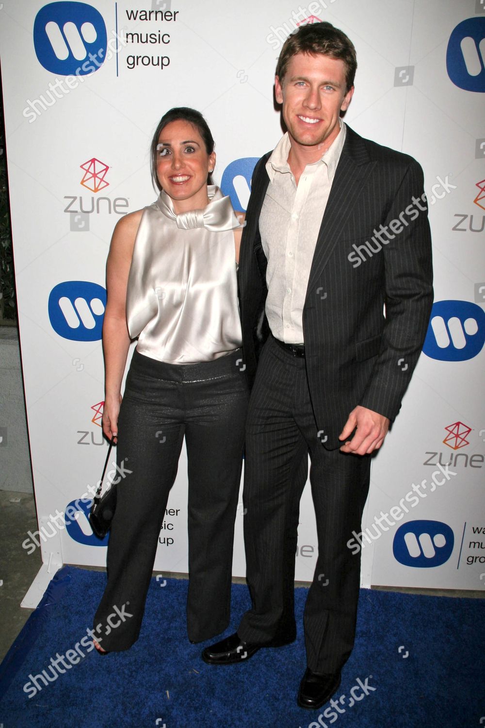 Gillian Zucker Carl Edwards Editorial Stock Photo Stock Image