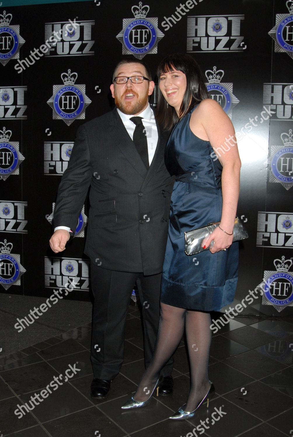 Nick Frost Girlfriend Christine Editorial Stock Photo Stock Image Shutterstock