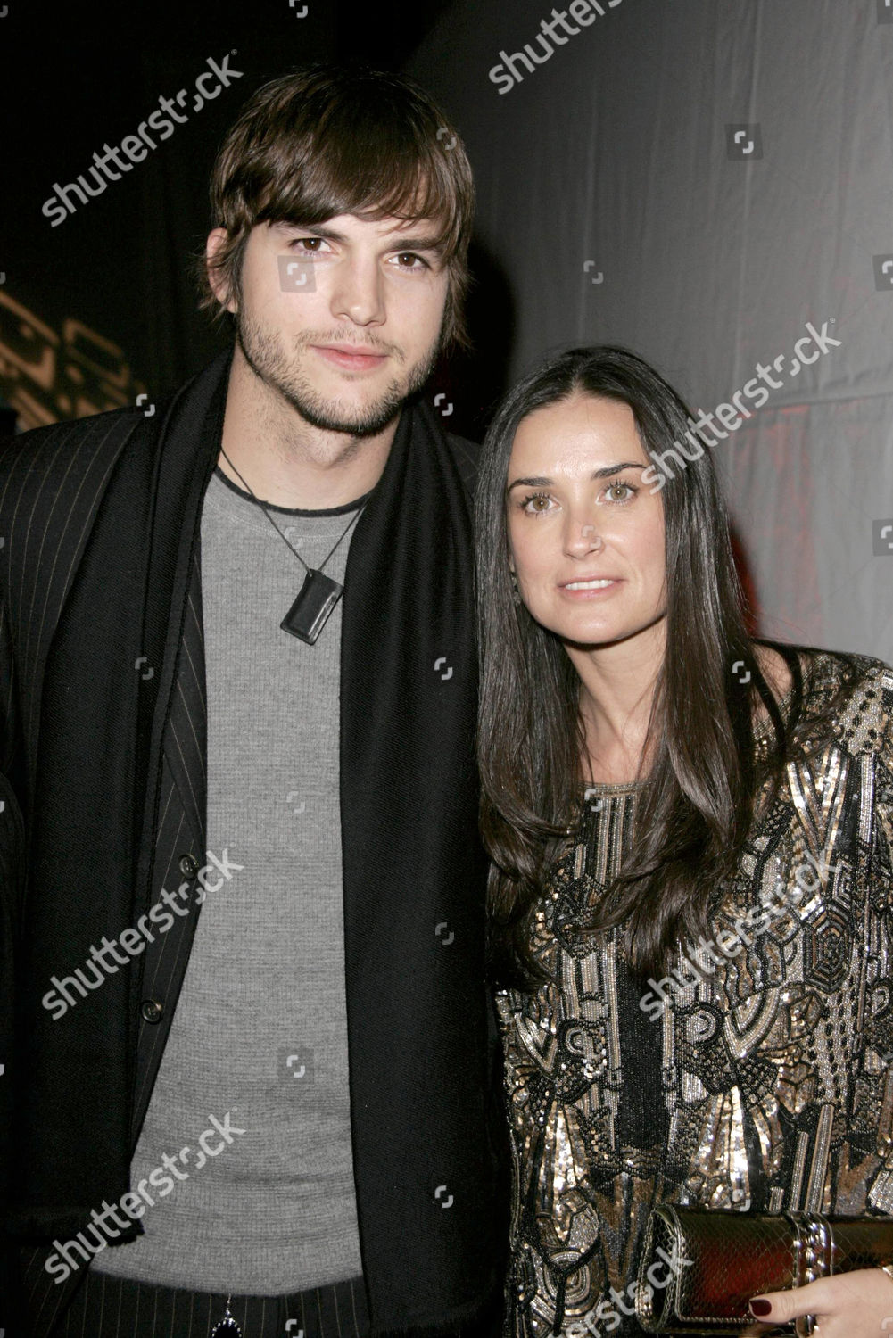 Ashton Kutcher Demi Moore Editorial Stock Photo - Stock Image ...