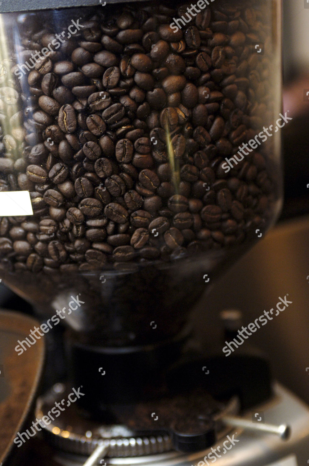 Coffee Beans Flat White Coffee Bar Editorial Stock Photo Stock Image