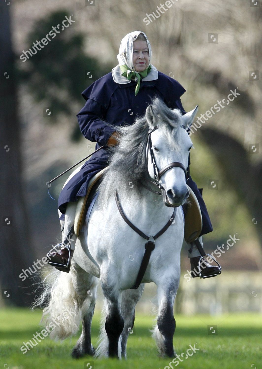 Queen Elizabeth Ii Spent Over Hour Riding Editorial Stock Photo Stock Image Shutterstock