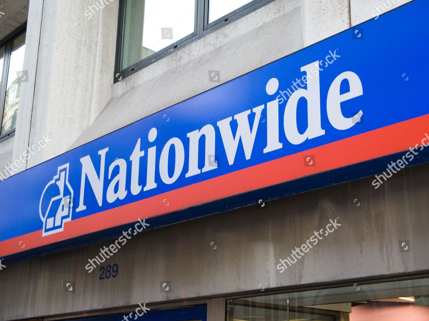 Nationwide Building Society High Holborn Editorial Stock Photo Stock