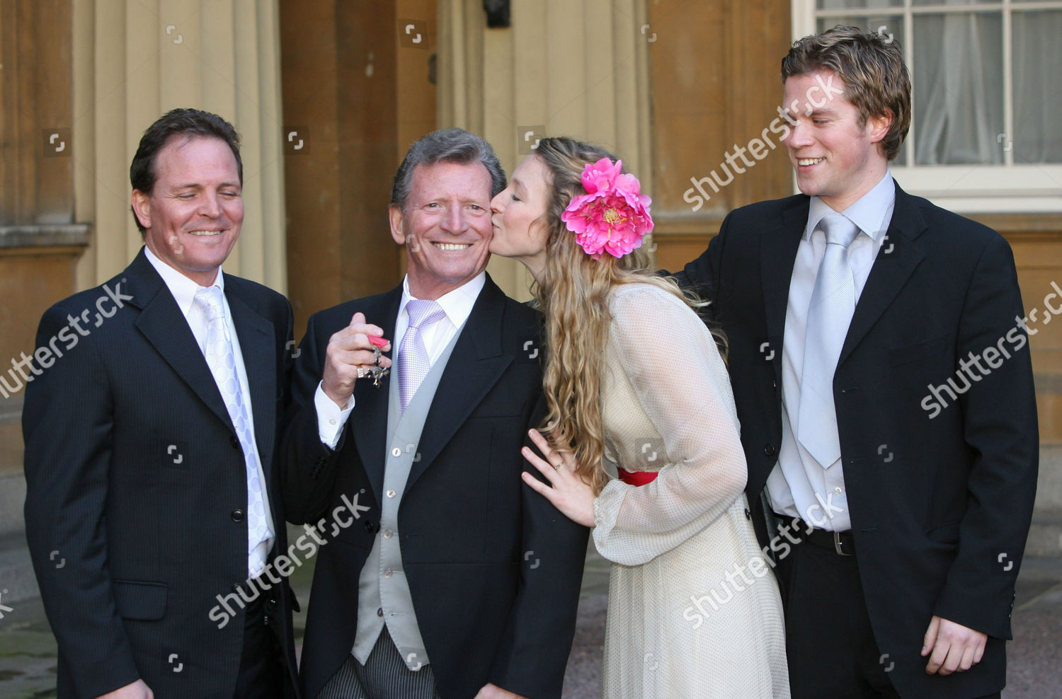 Johnny Briggs His Family Stephanie Daughter Editorial Stock Photo ...