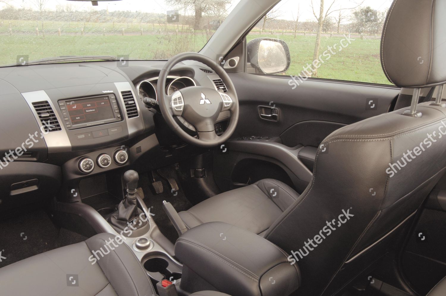 Mitsubishi Outlander Did Eleg Interior Editorial Stock Photo Stock Image Shutterstock