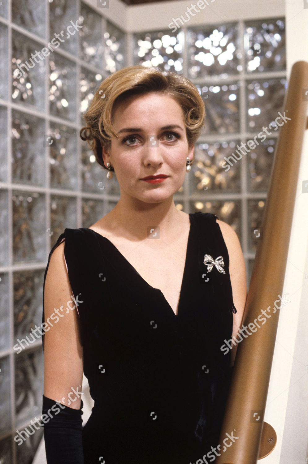 Caroline Langrishe Poirot Episode Mystery Editorial Stock Photo