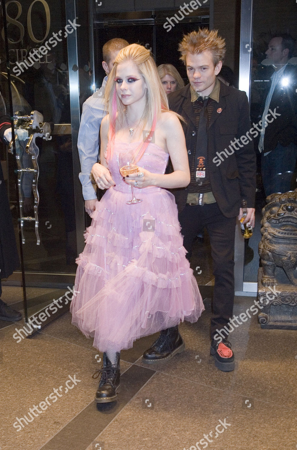 Avril Lavigne Deryck Whibley Leaving Hotel Celebration Editorial Stock Photo Stock Image Shutterstock