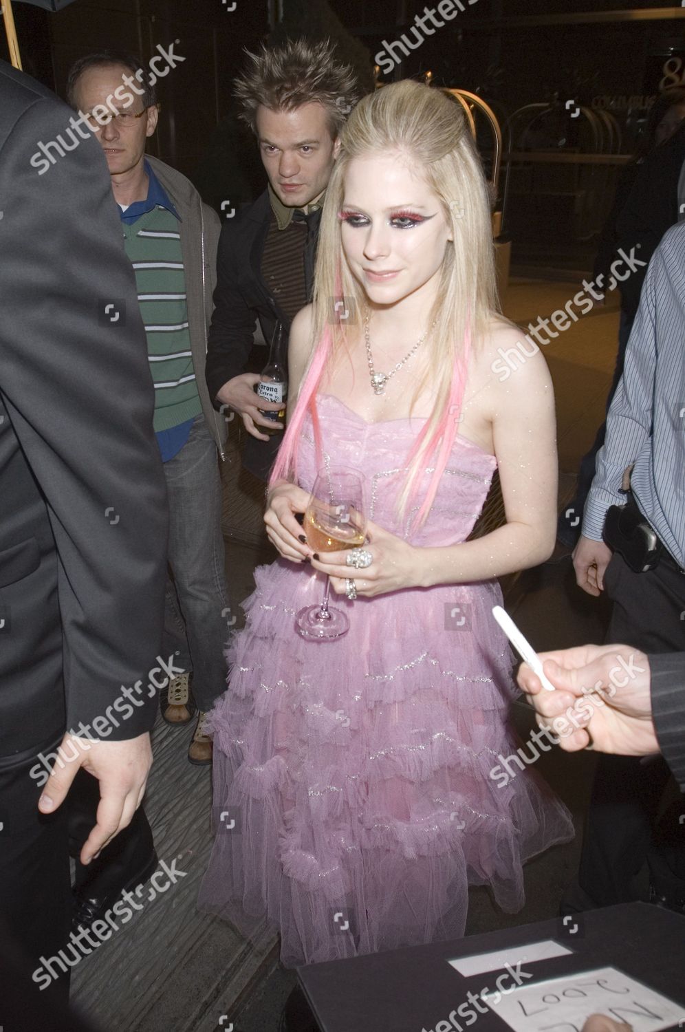 Avril Lavigne Deryck Whibley Leaving Hotel Celebration Editorial Stock Photo Stock Image Shutterstock