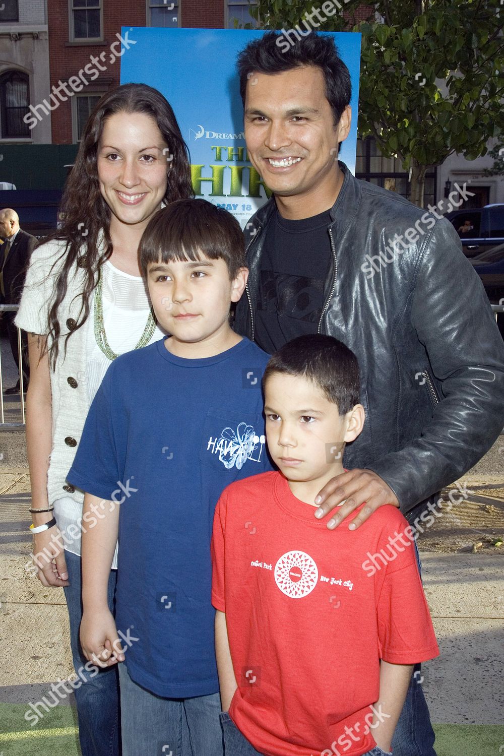 Adam Beach Wife Tara Children Editorial Stock Photo - Stock Image ...