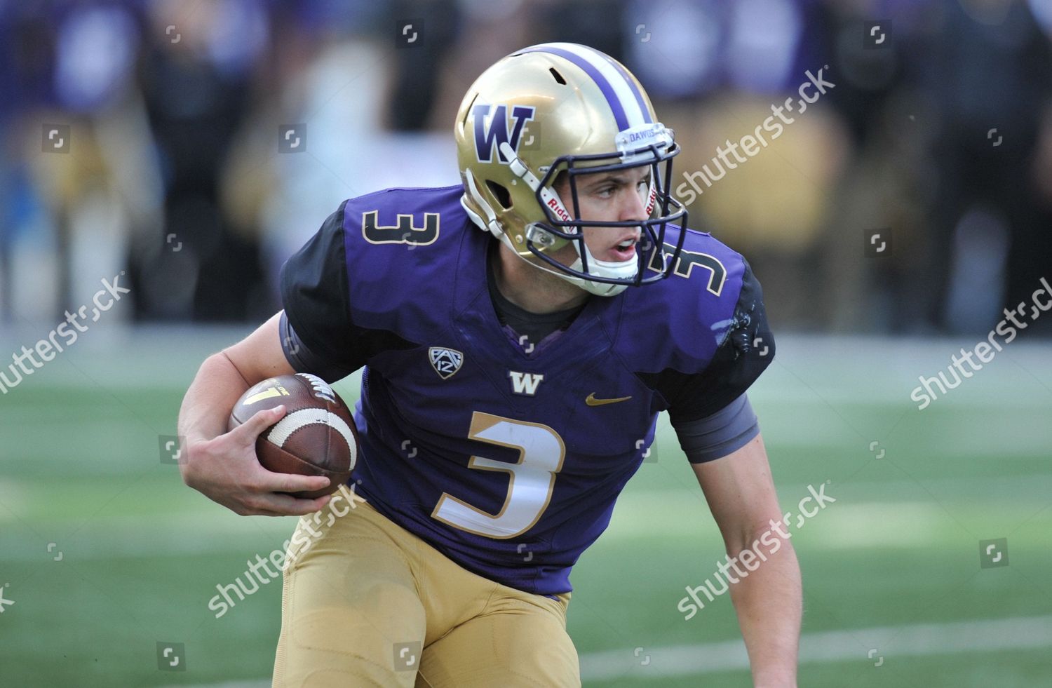 Uw Quarterback Jake Browning 3 Scores Editorial Stock Photo Stock