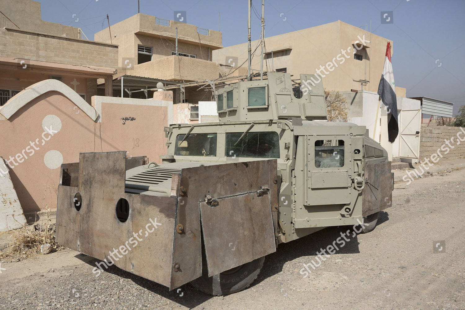 Humvee Utility Vehicle Modified Extra Armour Editorial Stock Photo ...