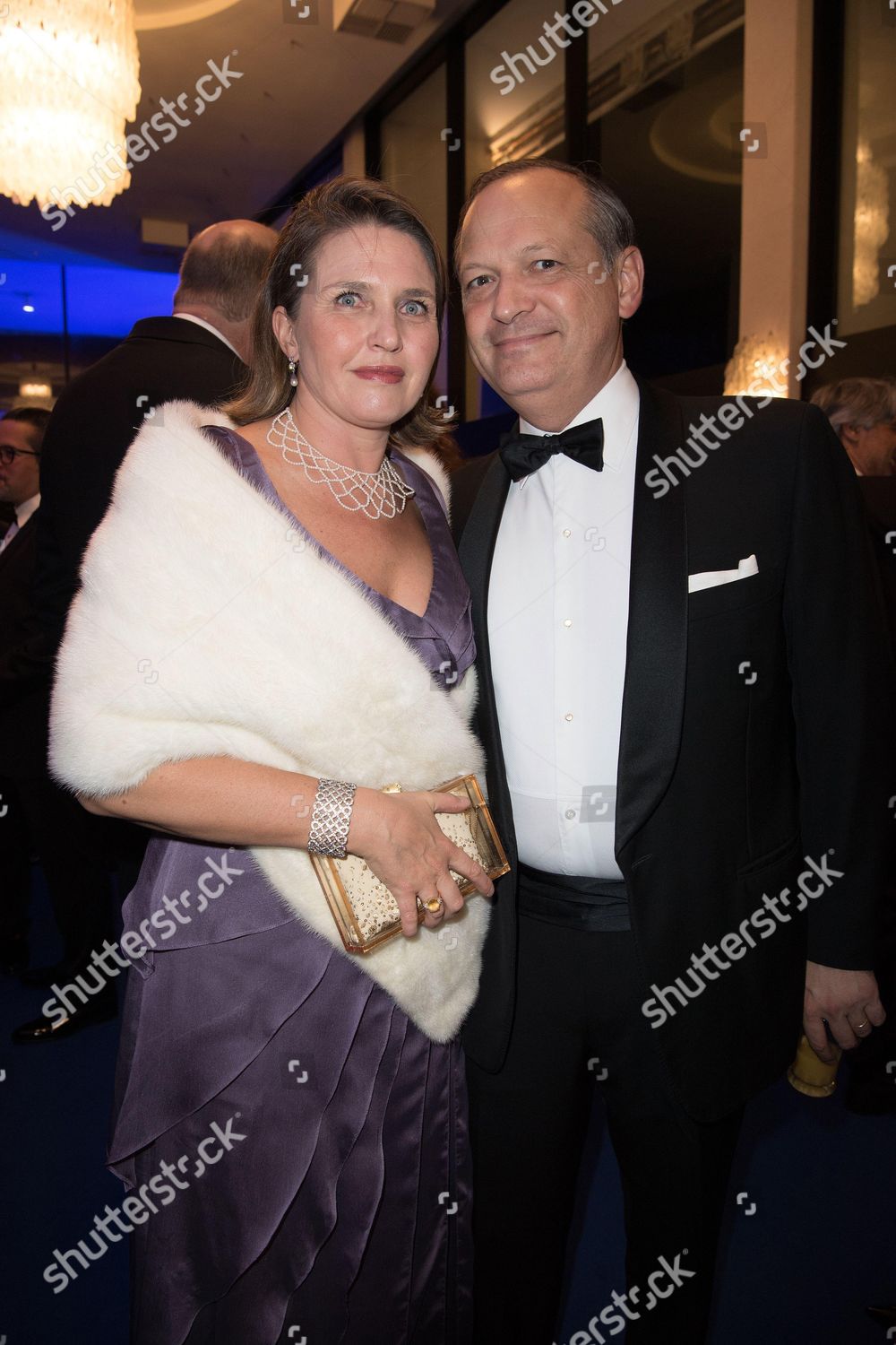 Princess Adelaide D'Orleans and her husband Pierre Louis Dailly at