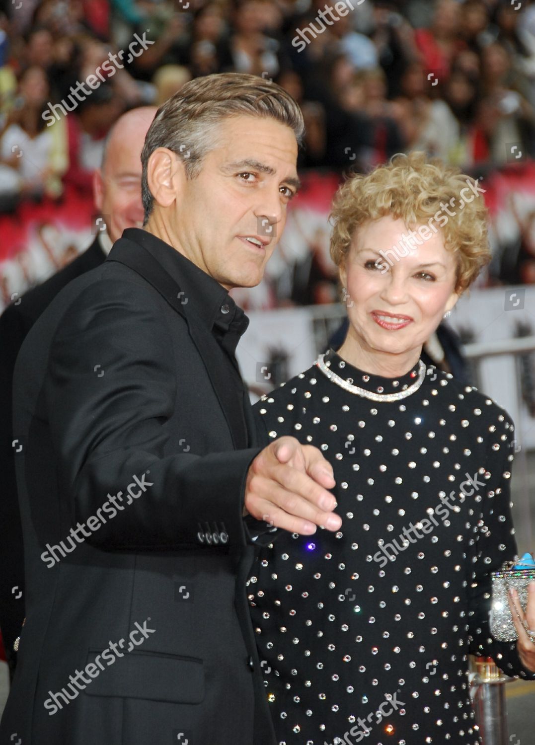 George Clooney Mother Lena Clooney Editorial Stock Photo - Stock Image