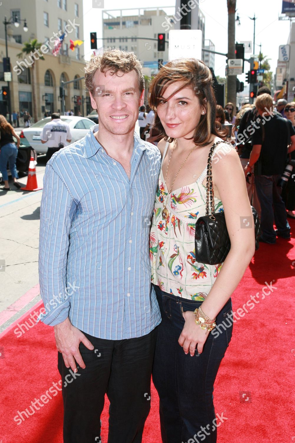 Tate Donovan Wife Corinne Kingsbury Editorial Stock Photo - Stock Image ...