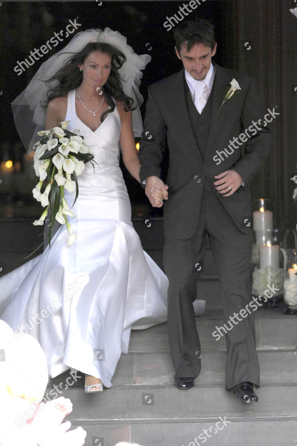 Gary Emma Neville On Cathedral Steps Editorial Stock Photo - Stock