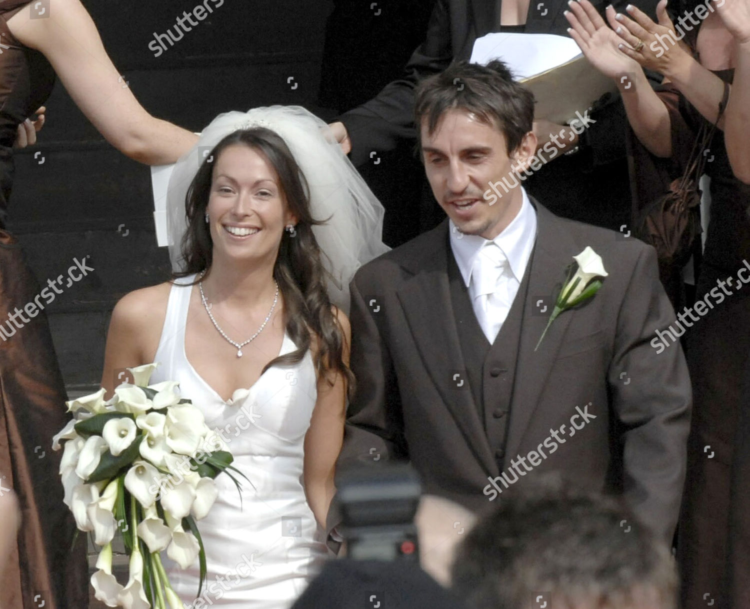 Gary Emma Neville On Cathedral Steps Editorial Stock Photo - Stock