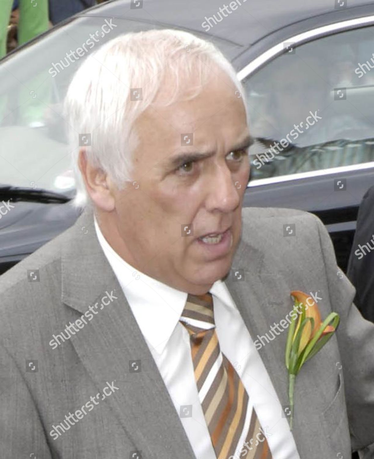 Gary Phil Nevilles Father Editorial Stock Photo - Stock Image