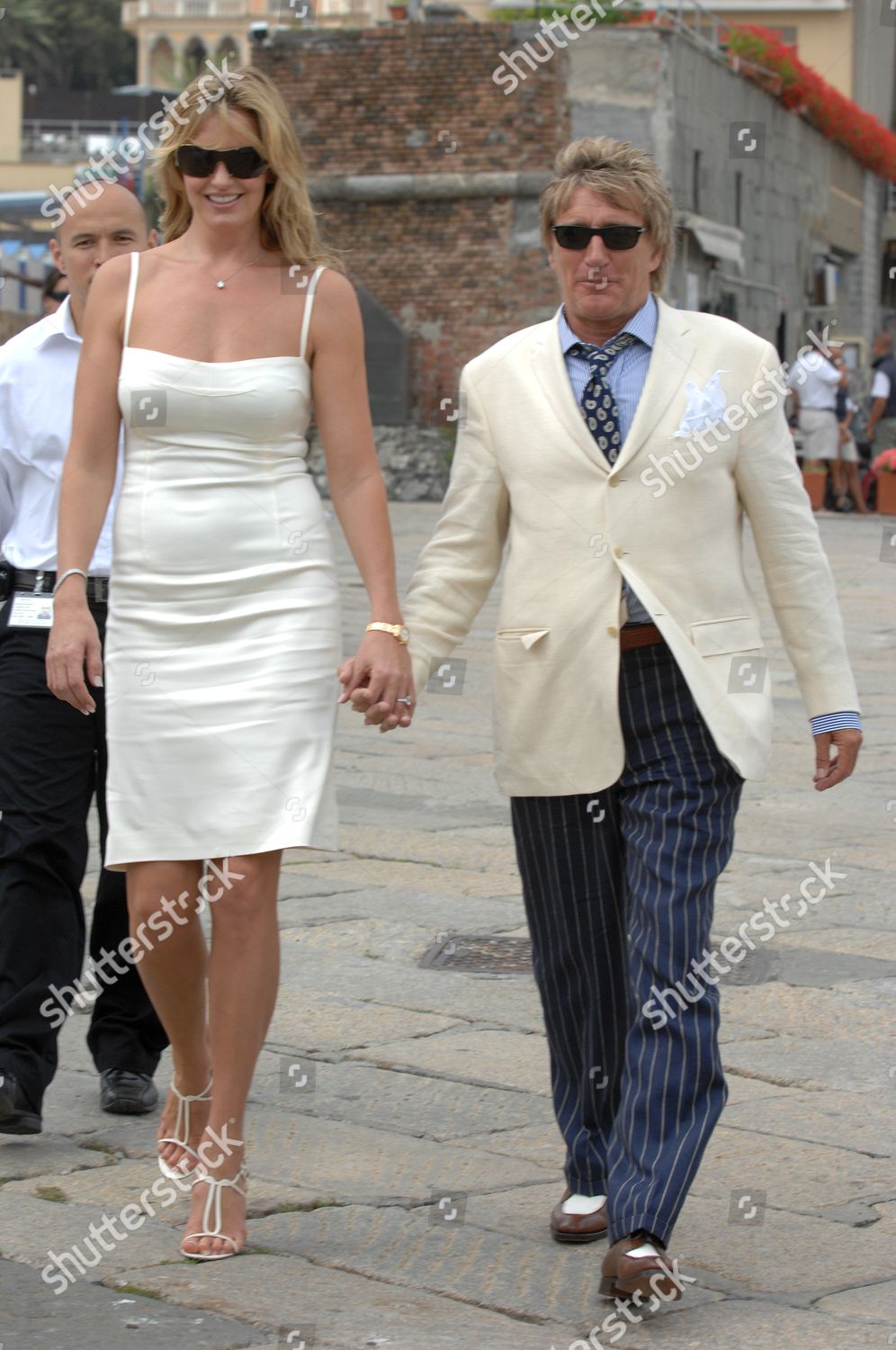 Penny Lancaster Rod Stewart Editorial Stock Photo Stock Image