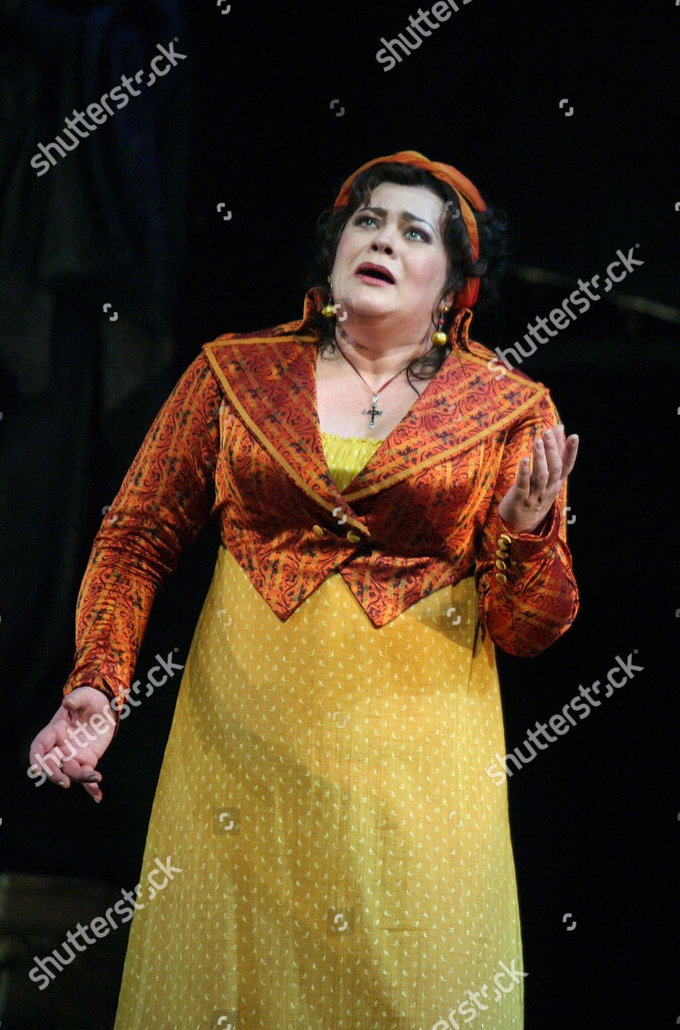 Tosca Performed Royal Opera House Euonm Violeta Urmana Editorial