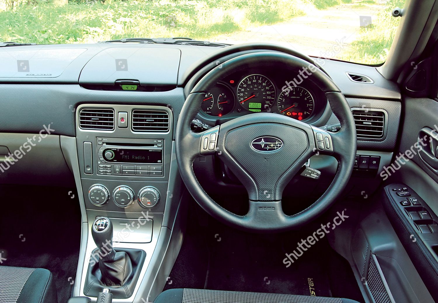 Cabin Interior Subaru Forester Xc Editorial Stock Photo