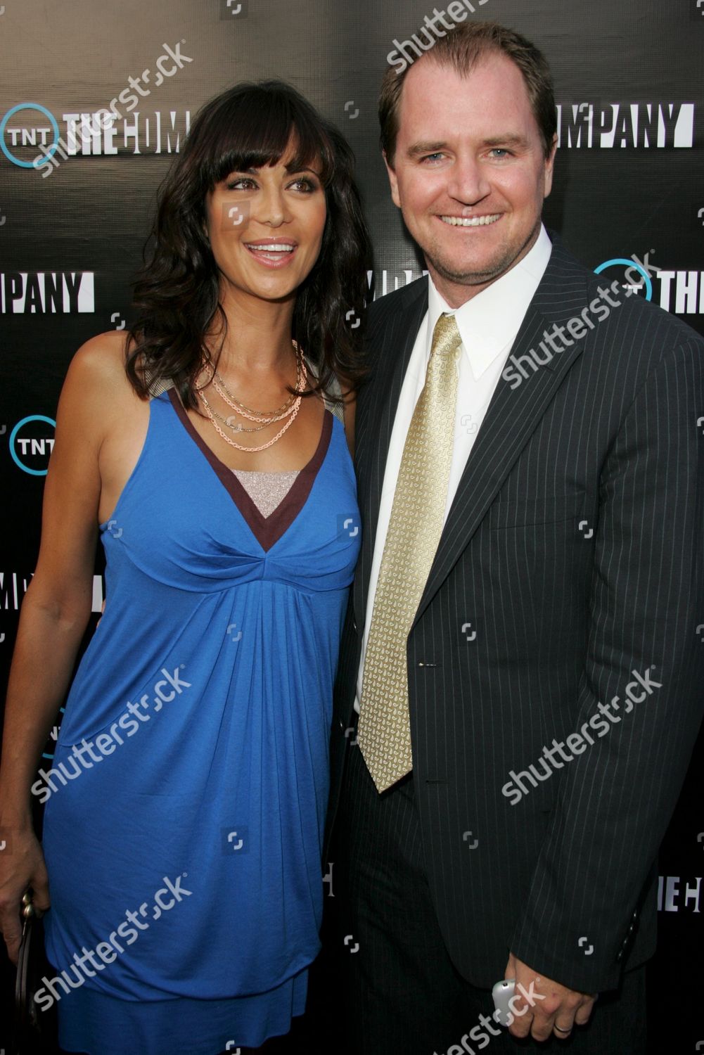 Catherine Bell Husband Adam Beason Editorial Stock Photo - Stock Image ...