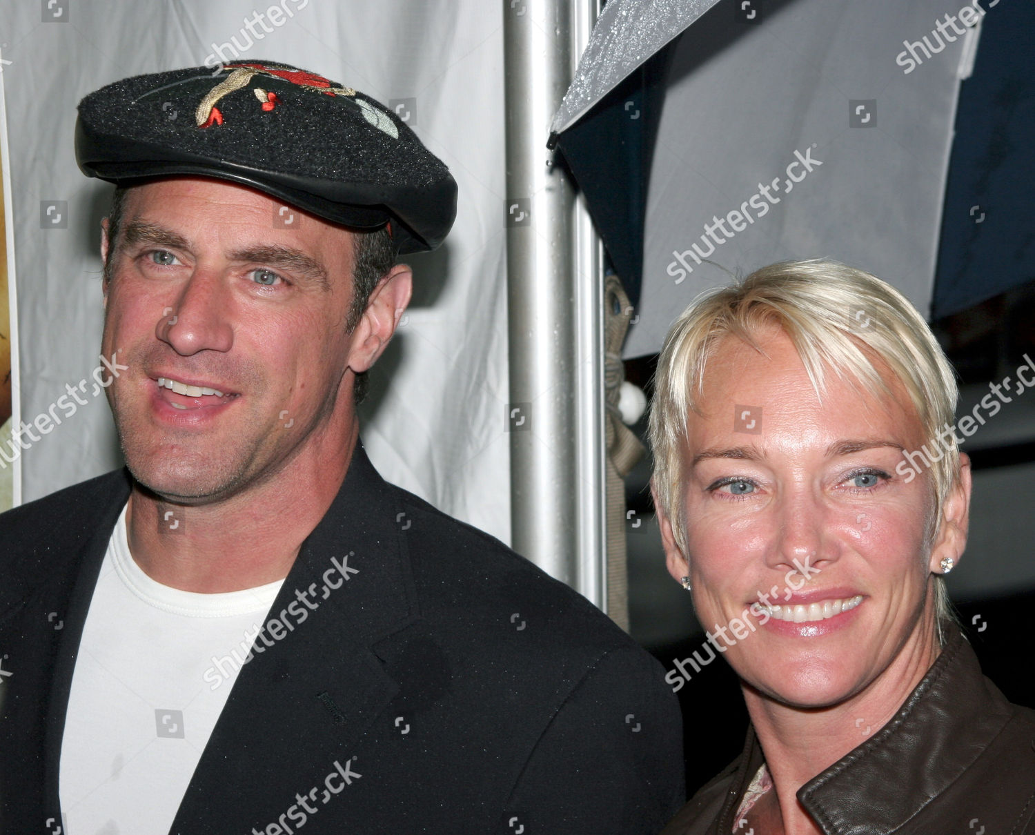 Christopher Meloni Wife Sherman Editorial Stock Photo - Stock Image ...