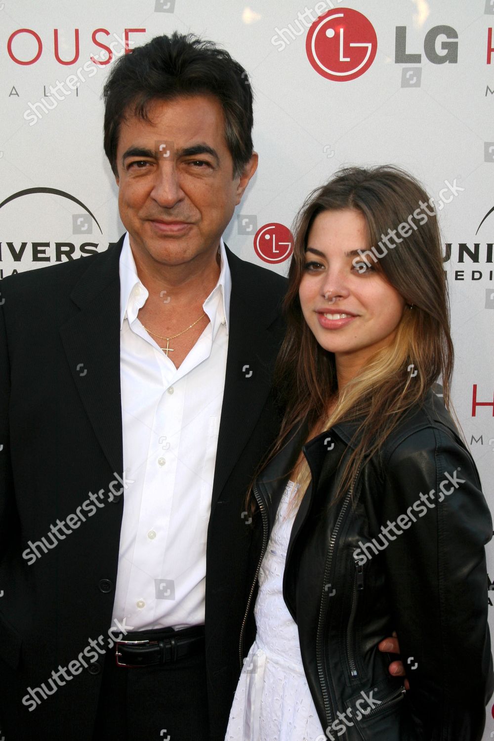 Joe Mantegna Daughter Gina Mantegna Editorial Stock Photo Stock Image