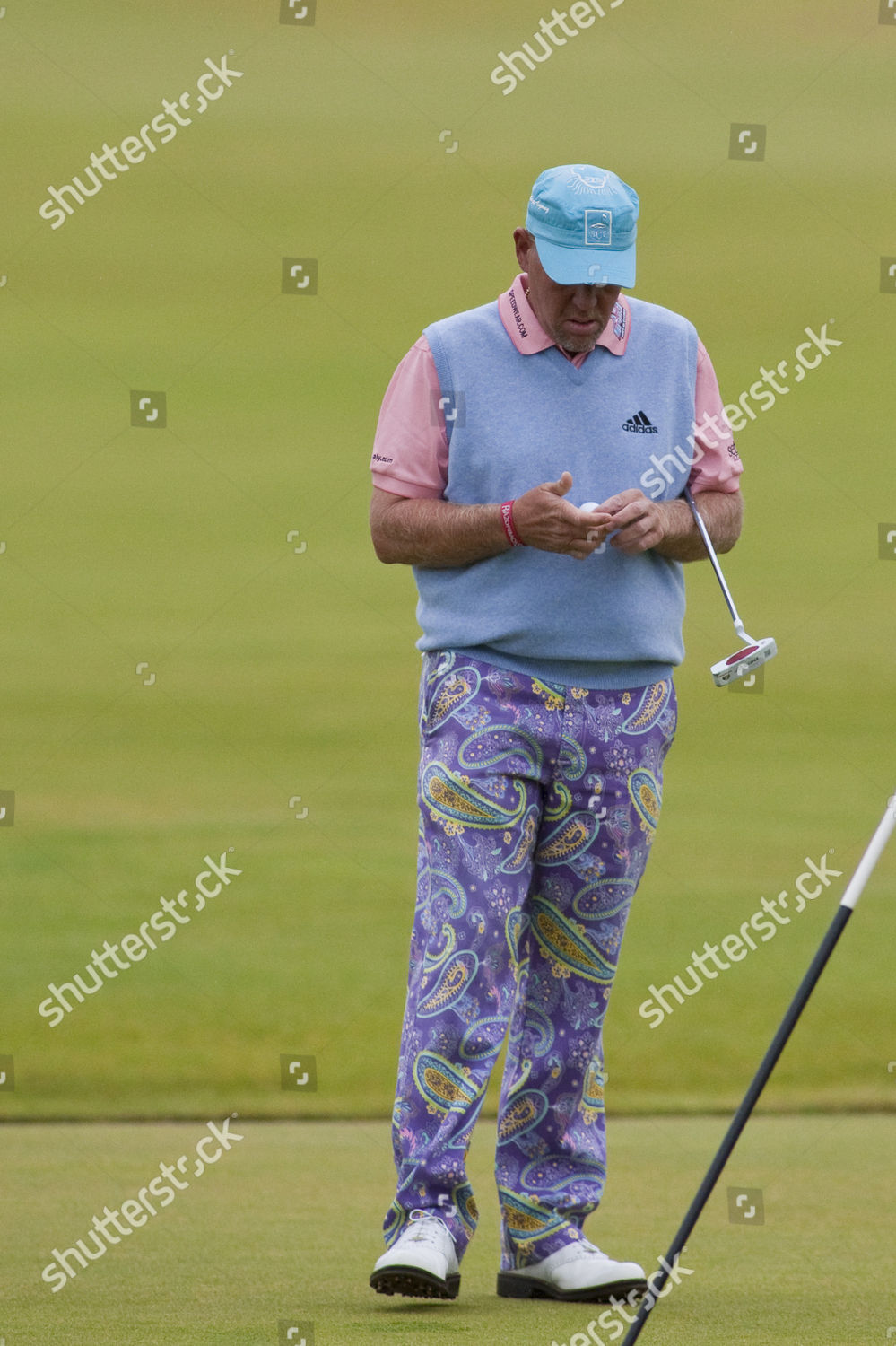 John Daly Usa Action On First Editorial Stock Photo - Stock Image