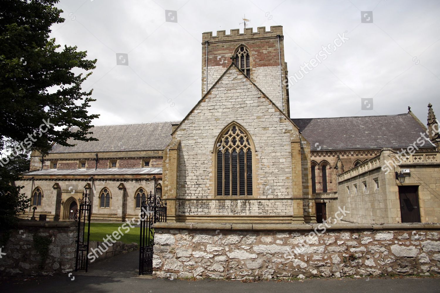 St Asaph Cathedral Smallest Britain Saint Editorial Stock Photo Stock