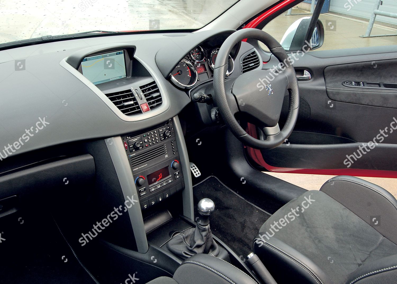 Cabin Interior Peugeot 207 Gti Editorial Stock Photo Stock