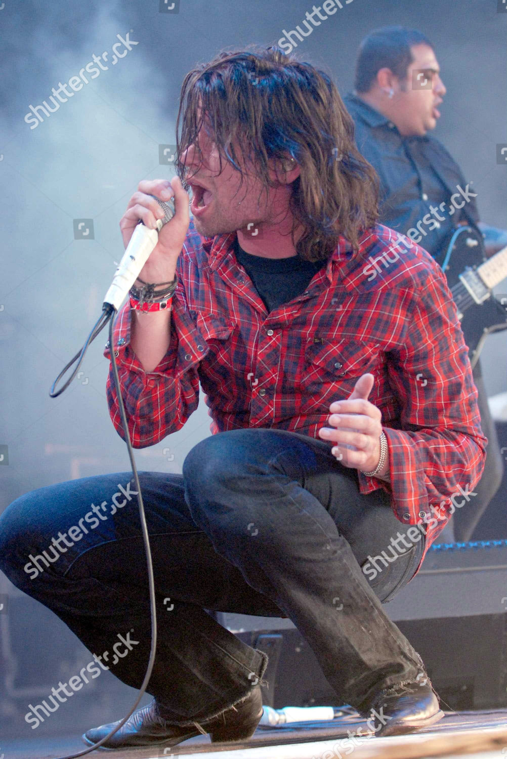 Taking Back Sunday Adam Lazzara Editorial Stock Photo - Stock Image ...