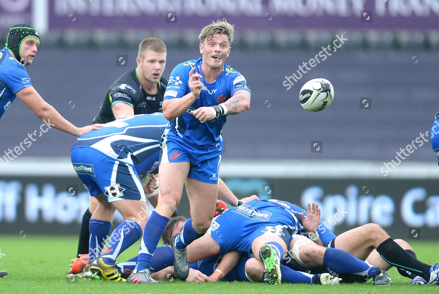 Tavis Knoyle Newport Gwent Dragons Gets Editorial Stock Photo Stock