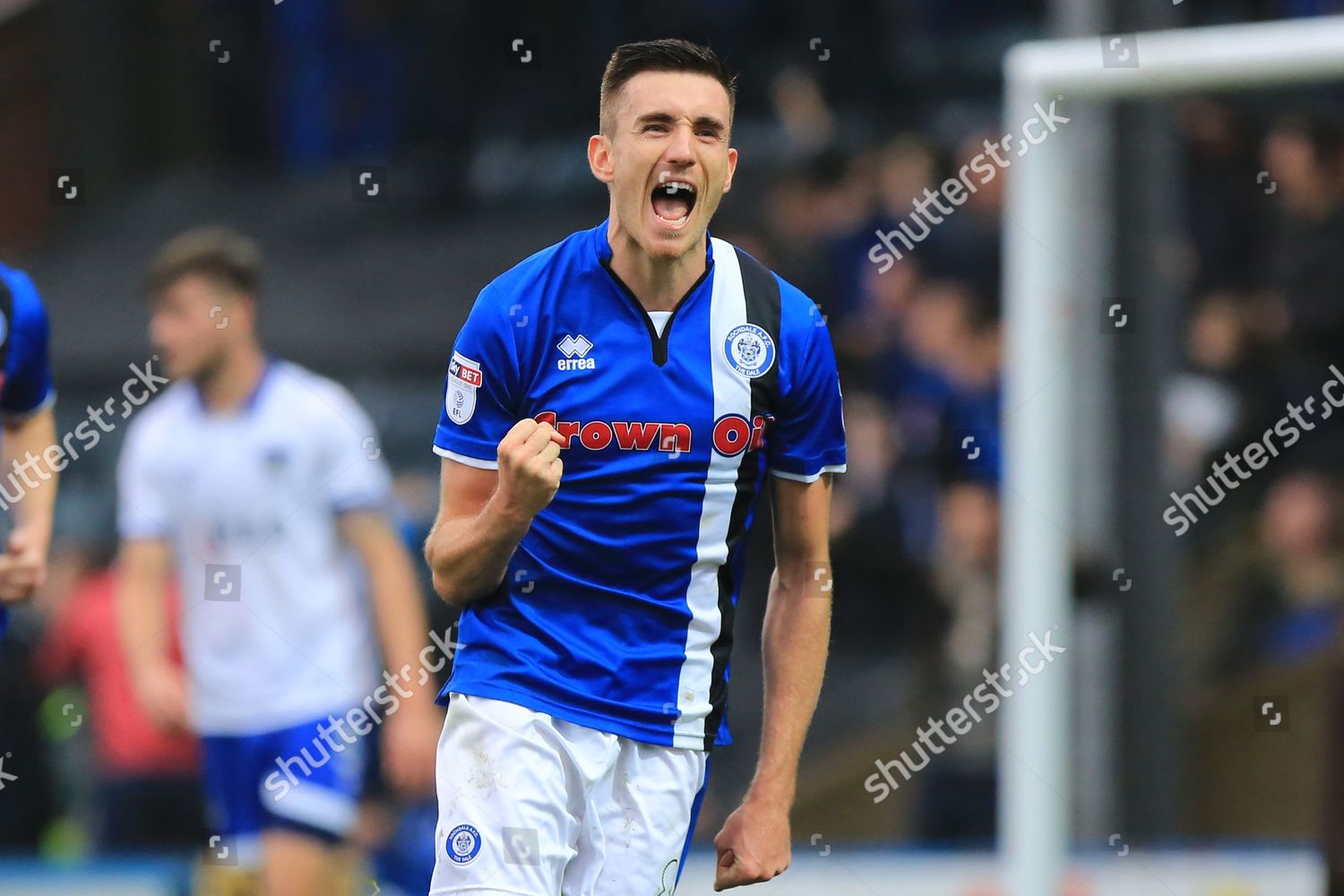 Goal Matty Lund Celebrates Opening Scoring Editorial Stock Photo ...