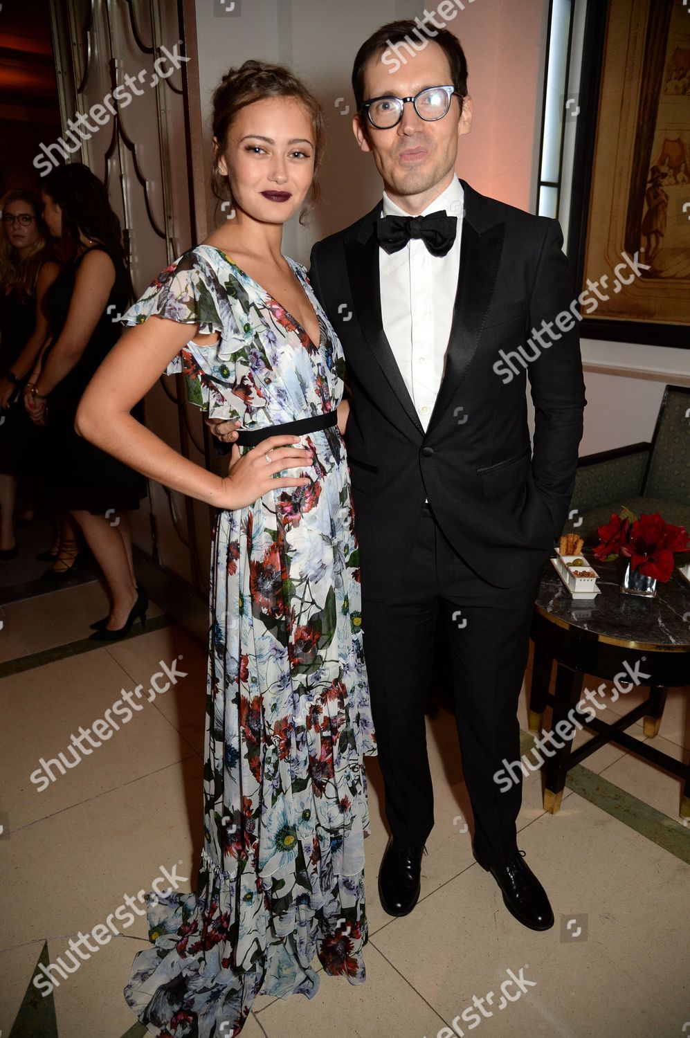 Ella Purnell Erdem Moralioglu Redaktionellt Stockfoto Stockbilder Shutterstock