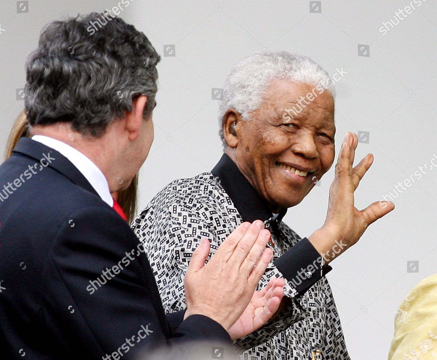 Nelson Mandela Former President South Africa Editorial Stock Photo ...