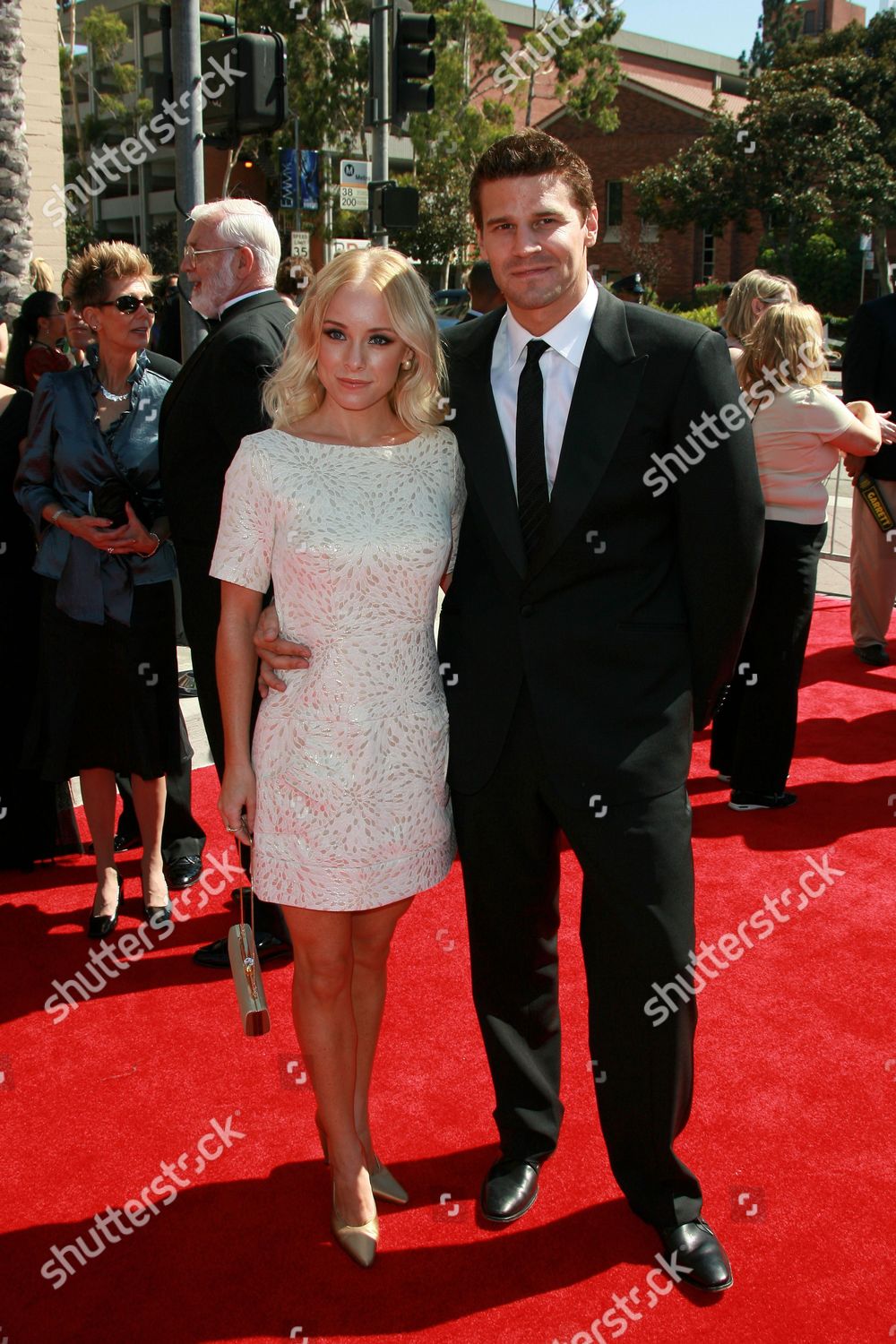 Jaime Bergman David Boreanaz Editorial Stock Photo - Stock Image 