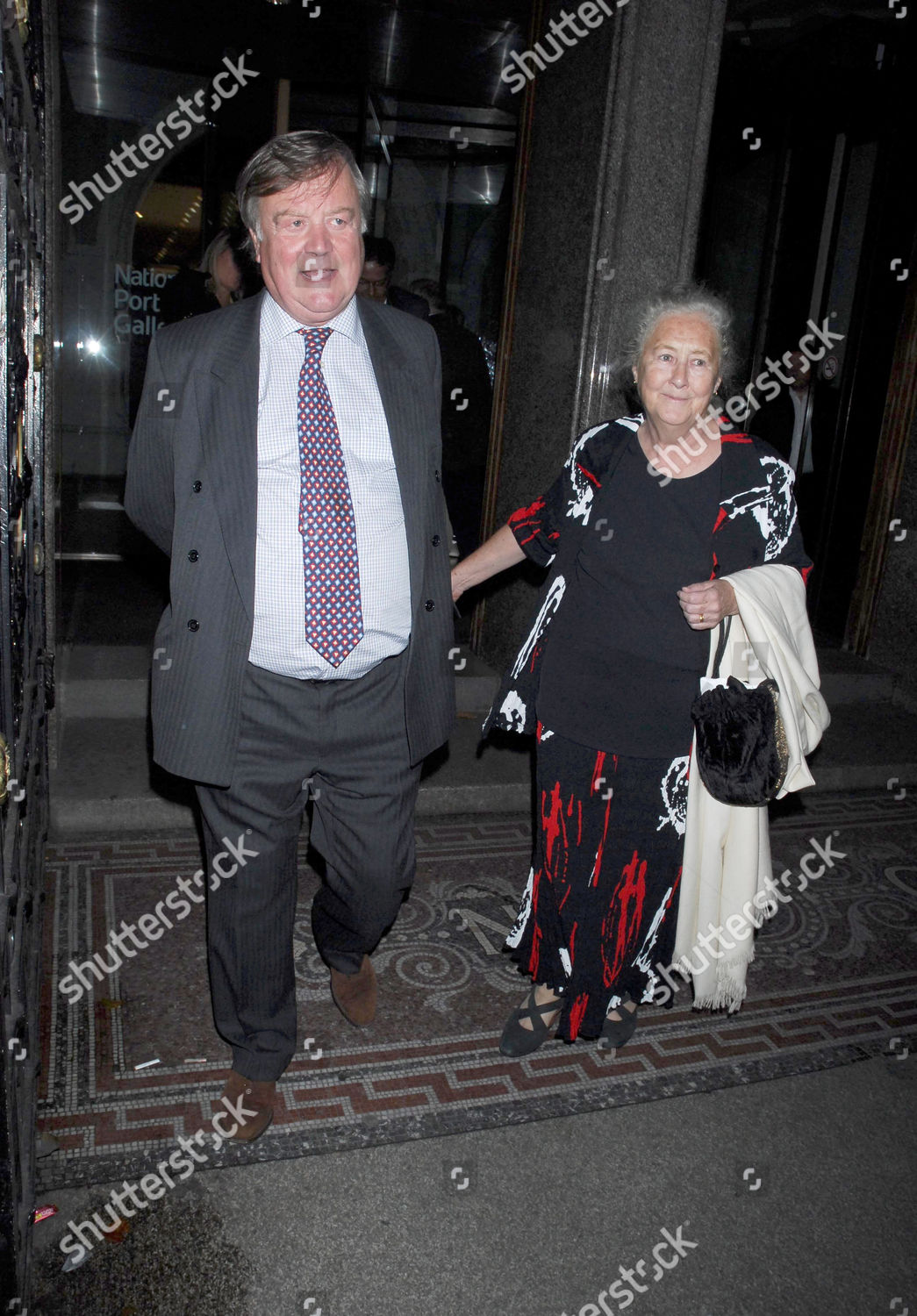 Kenneth Clarke His Wife Gillian Editorial Stock Photo - Stock Image ...