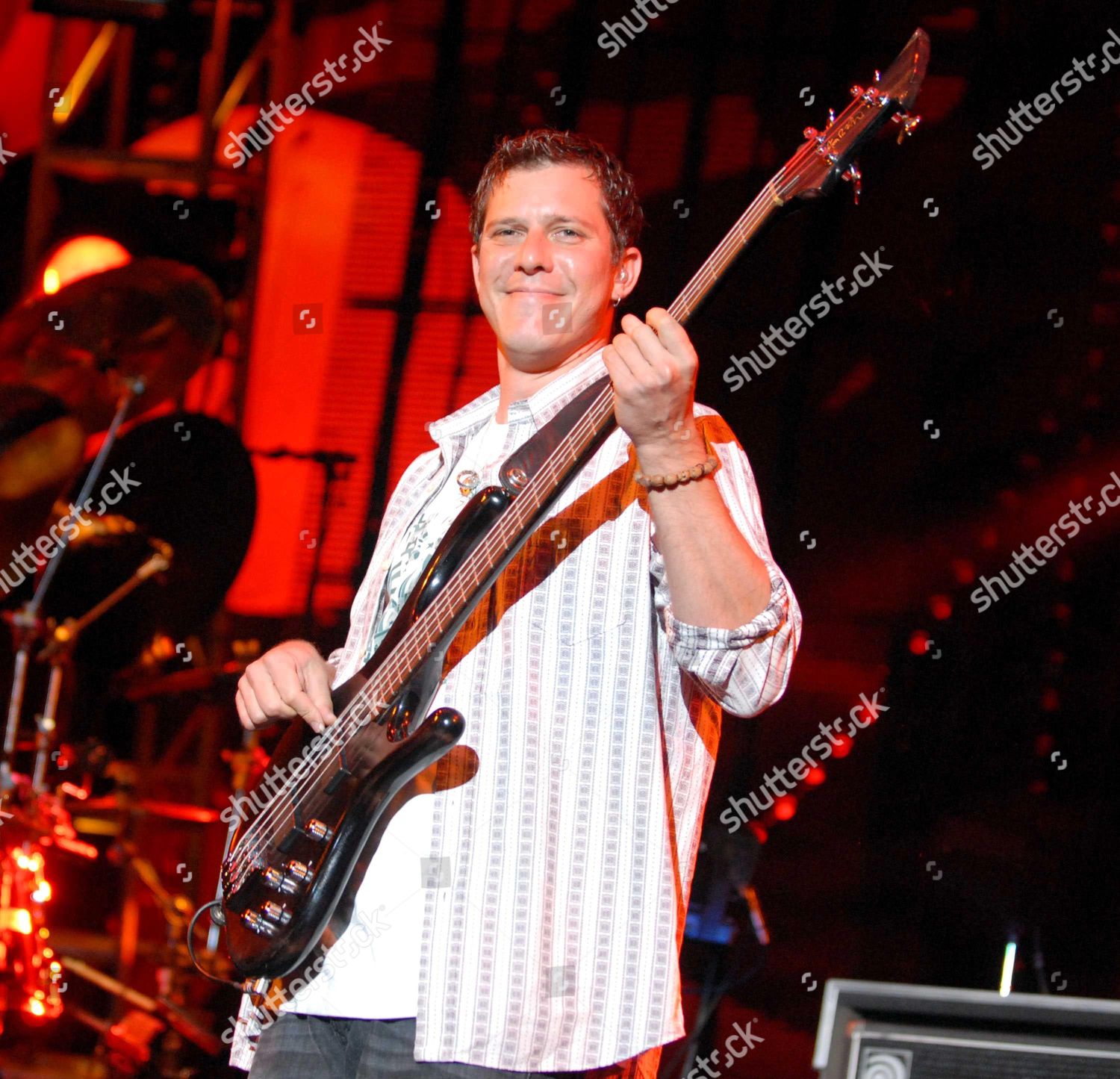 Bassist Stefan Lessard Editorial Stock Photo - Stock Image | Shutterstock