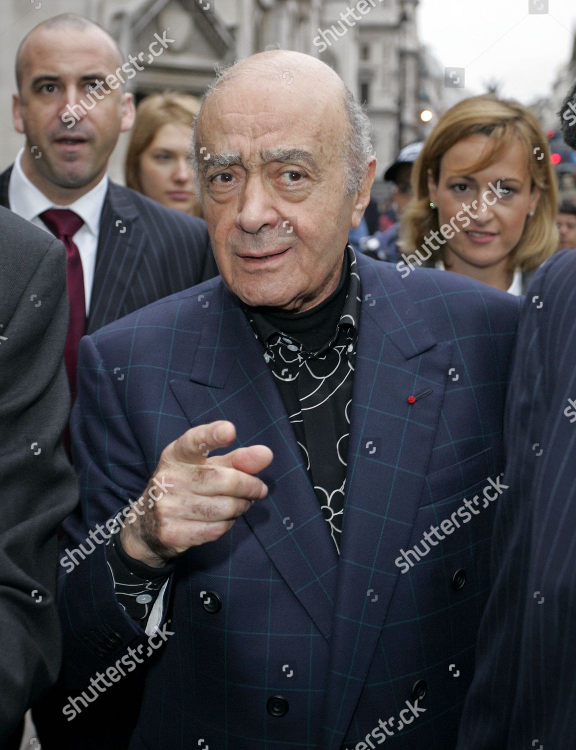 Harrods Owner Mohamed Al Fayed Attending Editorial Stock Photo - Stock ...